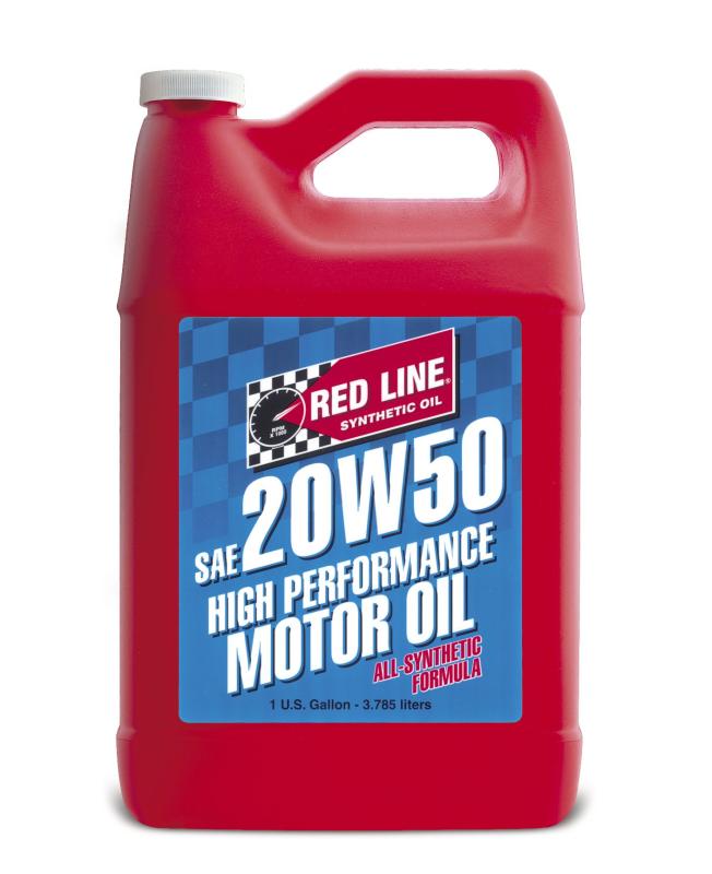 Red Line 12505 20W50 Motor Oil - Gallon