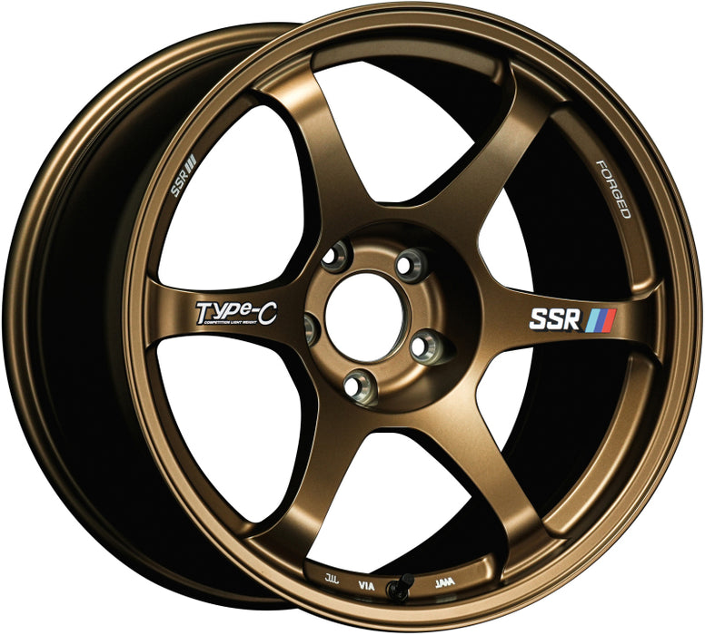 SSR F318950+2205GMC Type-C Forged 18x9.5 +22 5/114.3 - Racing Bronze Wheel