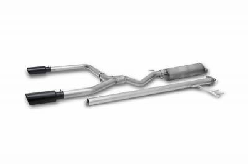 Gibson 614002B 17-20 Honda Ridgeline 3.5L Black Elite Dual Split Cat-Back Exhaust - Stainless