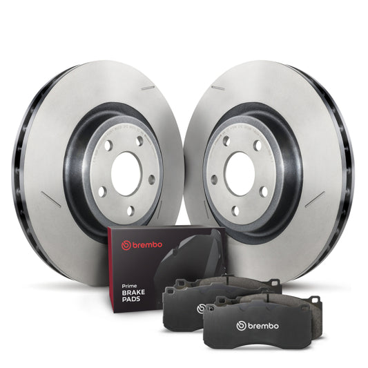 Brembo OE KT04315 18-20 Dodge Durango/12-15 Jeep Grand Cherokee/17-20 Grand Cherokee Front Disc Brake Kit