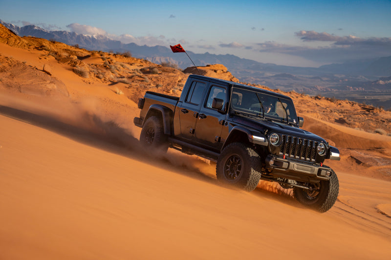 FOX 883-26-074 Fox 20-Up Jeep Gladiator 2.5 Performance Series Smooth Body Piggyback DSC Rear Shock 2-3in. Lift