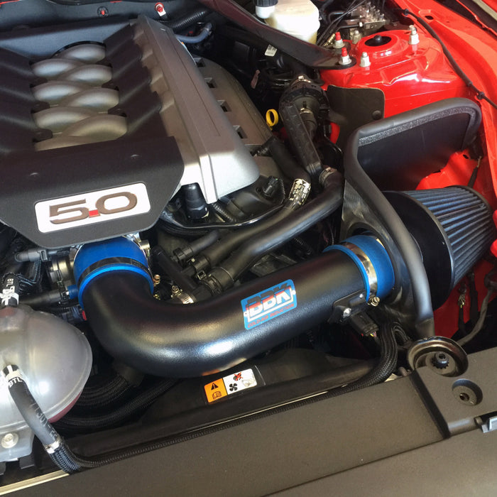 BBK 18475 2015-16 Mustang GT 5.0L Cold Air System Blackout