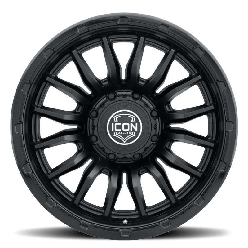ICON 8320908955DB Alloys Cajon 20x9 / 8x180 / 12mm / 5.5in BS Double Black Wheel