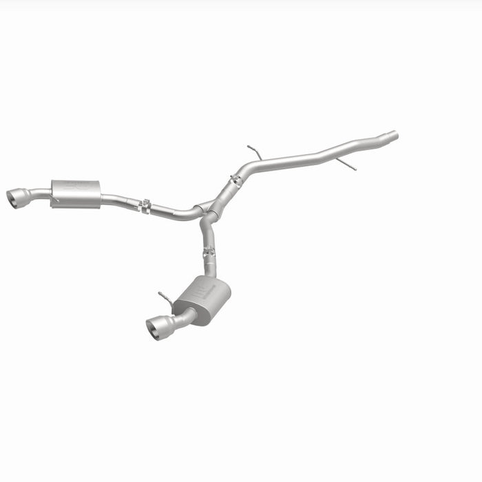 Magnaflow 19390 MagnaFlow 18-19 Audi A5 Dual Exit Polished Stainless CatBack Exhaust - 3in Main Piping Diameter
