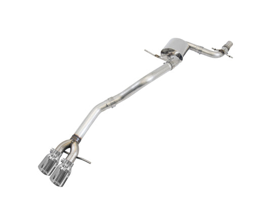 AWE Tuning 3020-22026 Mk6 GLI 2.0T - Mk6 Jetta 1.8T Track Edition Exhaust - Polished Silver Tips