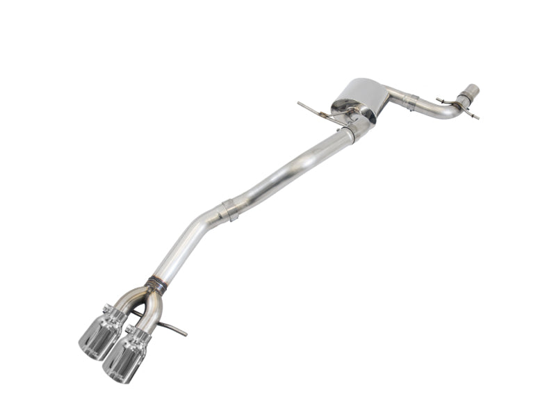 AWE Tuning 3020-22026 Mk6 GLI 2.0T - Mk6 Jetta 1.8T Track Edition Exhaust - Polished Silver Tips