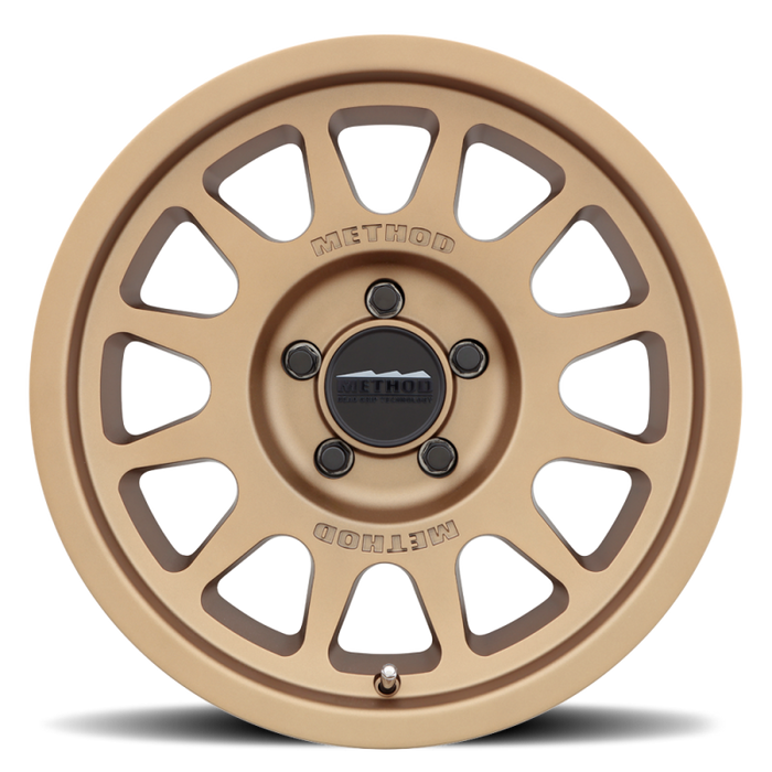 Method Wheels MR70378558935 Method MR703 17x8.5 +35mm Offset 5x150 110.5mm CB Method Bronze Wheel