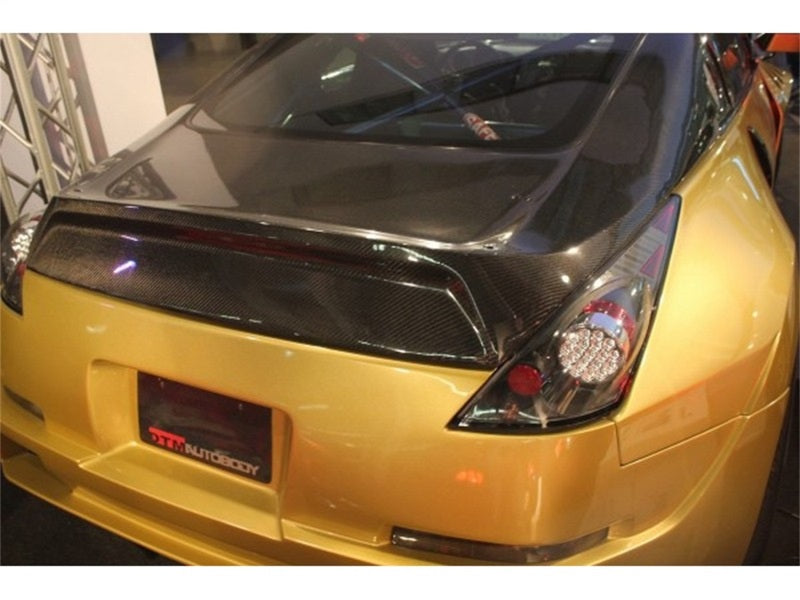 SPYDER 5006684 Spyder Nissan 350Z 03-05 Euro Style Tail Lights Black ALT-YD-N350Z02-BK