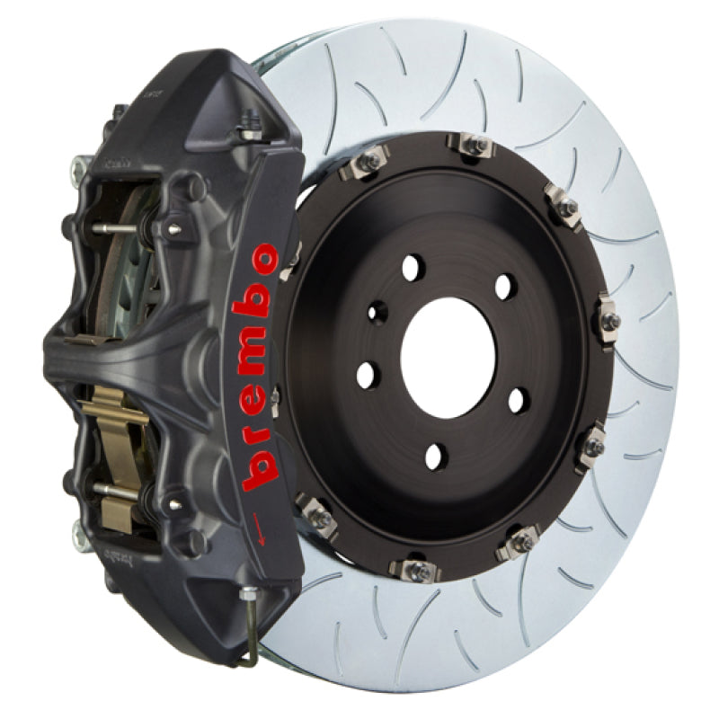 Brembo 1N3.9003AS 08-13 BMW M3/11-12 1M Front GTS BBK 6 Piston Cast 380x34 2pc Rotor Slotted Type3-Black HA