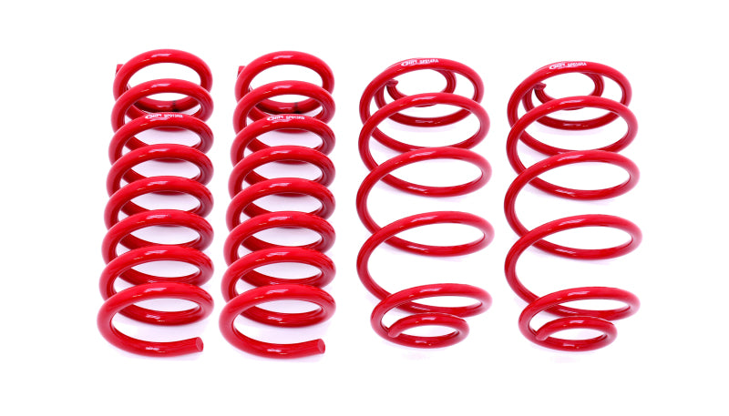 BMR Suspension SP030R BMR 67-72 A-Body Lowering Spring Kit (Set Of 4) - Red