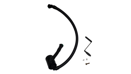 J&L 3092D-B 24+ Ford Mustang 5.0L (w/ Whipple Supercharger) Oil Separator - 3.0 CCV Side Black Anodized