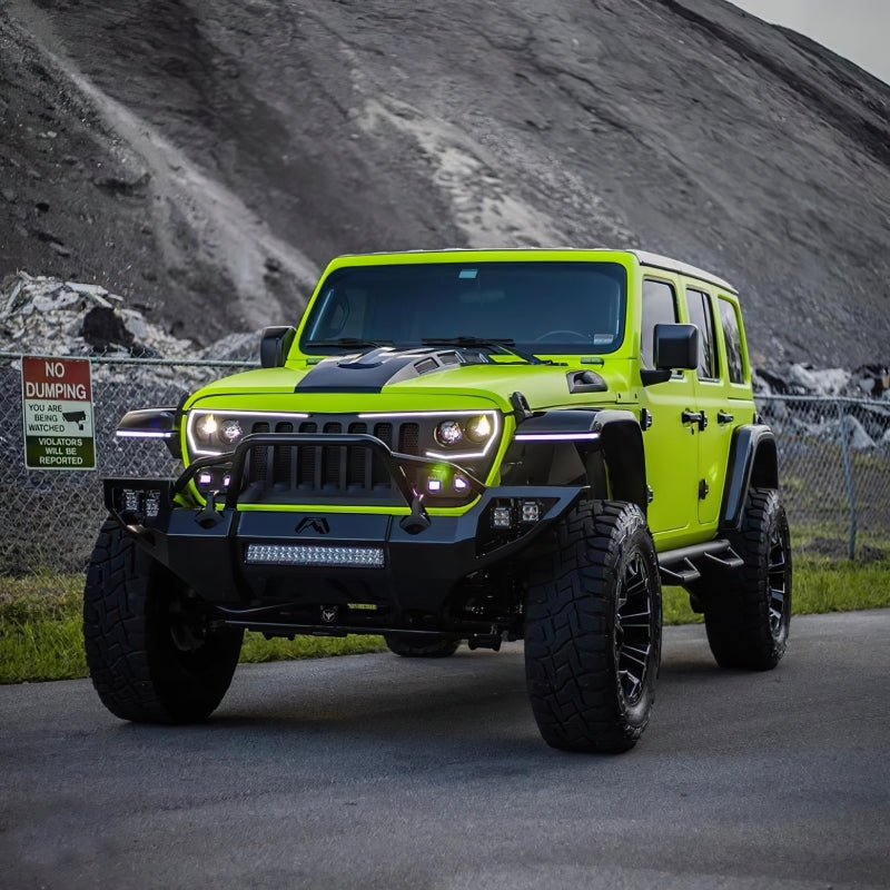 ORACLE Lighting 5837-PRO Oracle VECTOR Series Full LED Grille - Jeep Wrangler JL/JT - NA