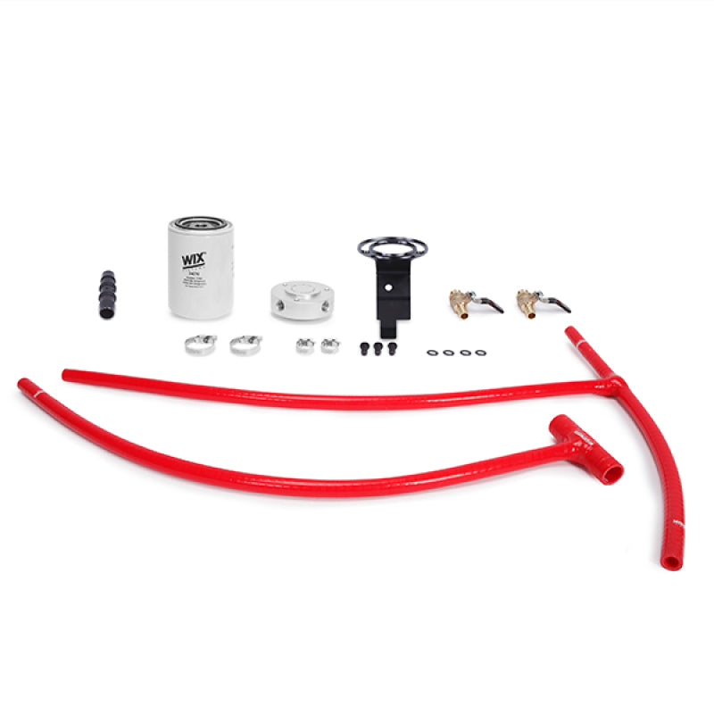 Mishimoto MMCFK-F2D-03RD 03-07 Ford 6.0L Powerstroke Coolant Filtration Kit - Red