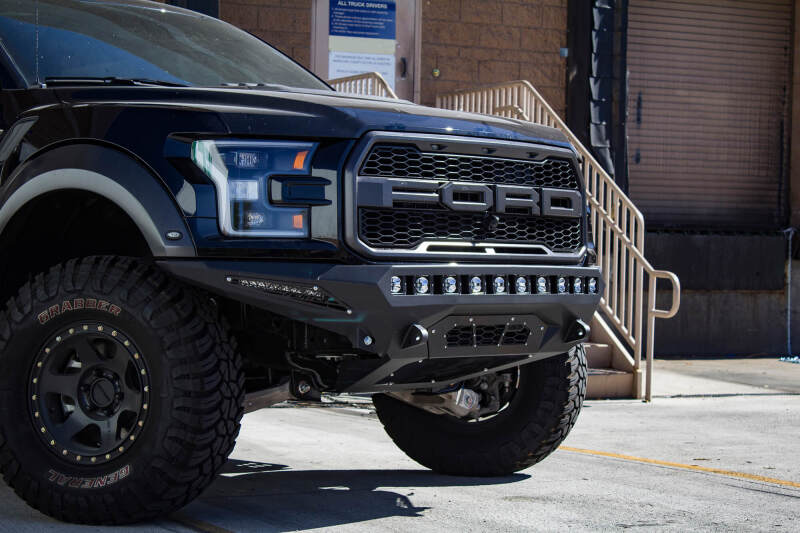 Addictive Desert Designs F111182860103 17-18 Ford F-150 Raptor Stealth Fighter Front Bumper