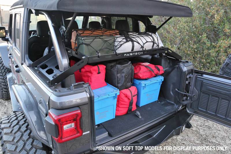 Fabtech FTS24211 18-21 Jeep JL 4WD 4-Door Interior Cargo Rack