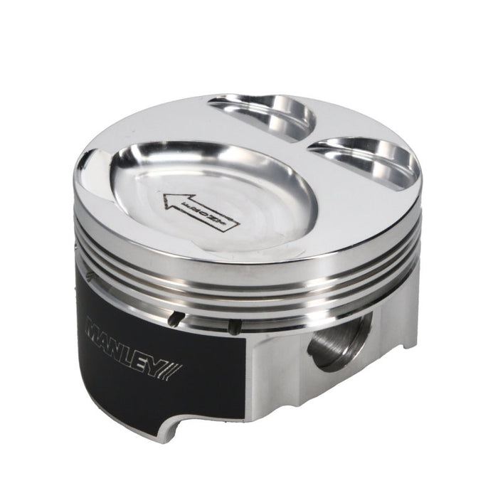 Manley Performance 630002C-4 Manley MazdaSpeed 3 MZR 2.3L 87.75mm Bore -13.3cc Dome 9.5:1 CR Pistons w/ Rings - Set of 4