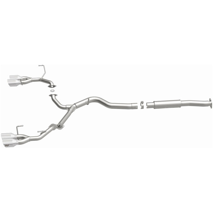 Magnaflow 19361 MagnaFlow SYS Cat-Back 15-17 Subaru WRX Sti 2.5L Polished 3in Tips