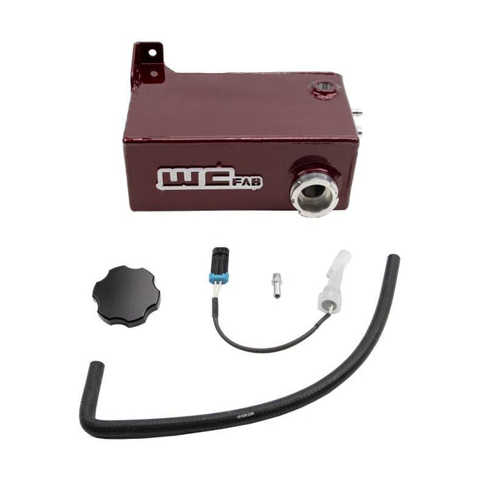 Wehrli WCF100647-GB 11-16 Chevrolet 6.6L LML Duramax OEM Placement Coolant Tank Kit - Gloss Black