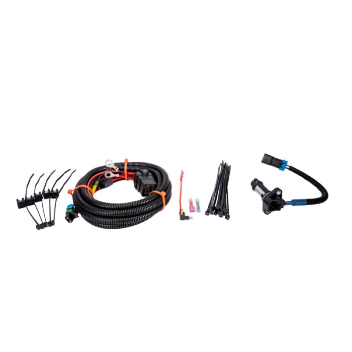 Fleece Performance FPE-FH-FMC-1724 17-24 Ford F250-550 Powerstroke Fuel Heater and Harness