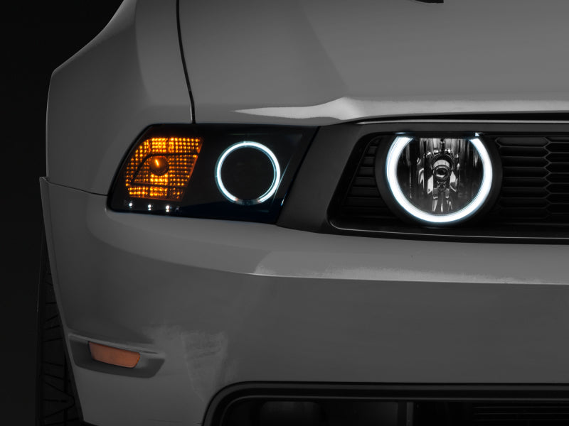 Raxiom 49133 05-12 Ford Mustang GT LED Halo Fog Lights (Chrome)