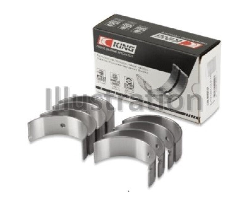 King Engine Bearings CR4633SM0.3 07-12 Mini Cooper N14B16C (Size +.3mm Undersize) Connecting Rod Bearing Set