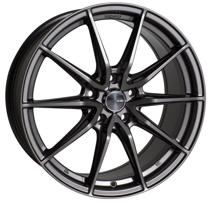 Enkei 509-880-3140AP DRACO 18x8.0 5x108 40mm Offset 72.6mm Bore Anthracite Wheel