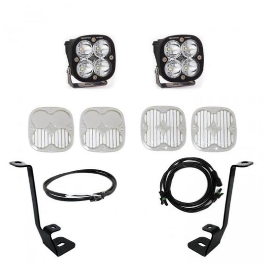Baja Designs 447695UP 2021+ Ford F150 A Pillar Kit Squadron Sport Spot with Upfitter