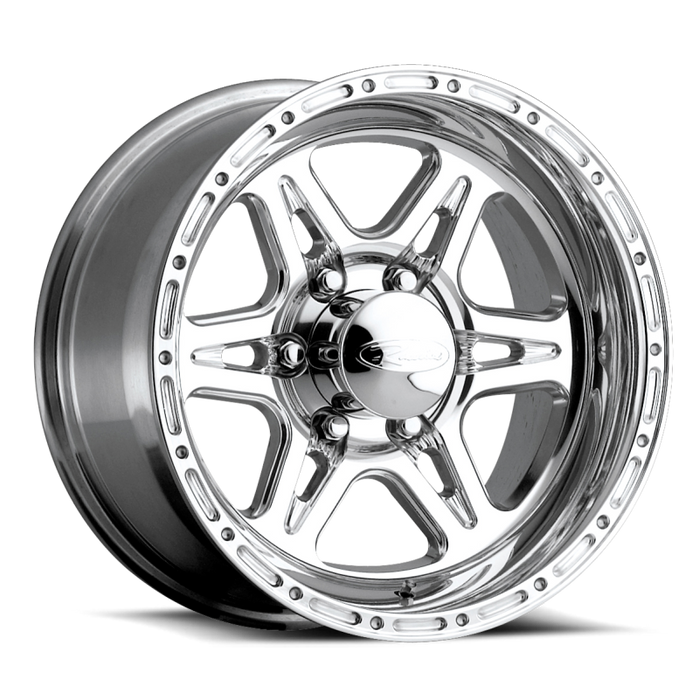 Raceline 886-79050 886 Renegade 17x9in / 5x127 BP / 0mm Offset / 83.82mm Bore - Polished Wheel