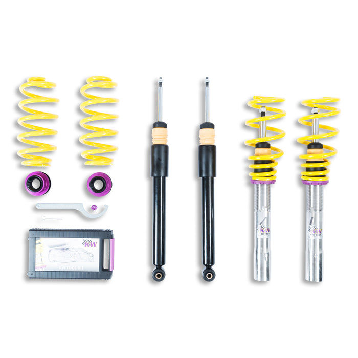 KW 102800BB Coilover Kit V1 Volkswagen Tiguan (MQB) FWD and AWD w/o Electronic Dampers