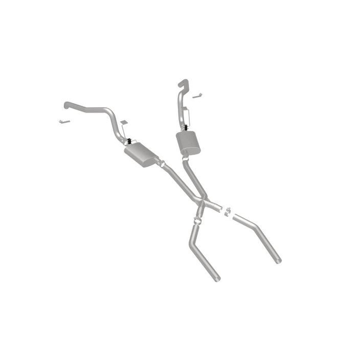 Magnaflow Perf Exhaust MAG15896 67-69 GM F Body 2.5in Dual Exhaust System