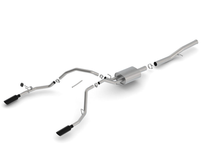 Borla 140571BC 14-8 Chevrolet Silverado 1500 6.2L V8 AT/MT Extended Cab Standard Bed S-Type Exhaust
