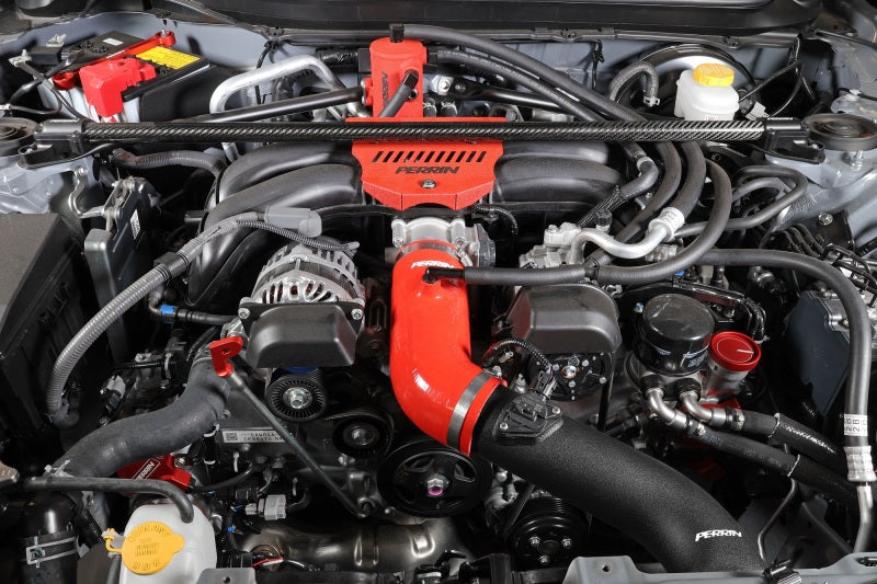 Perrin Performance PSP-INT-432RD PERRIN 22-25 Subaru BRZ / Toyota GR86 Inlet Hose - Red