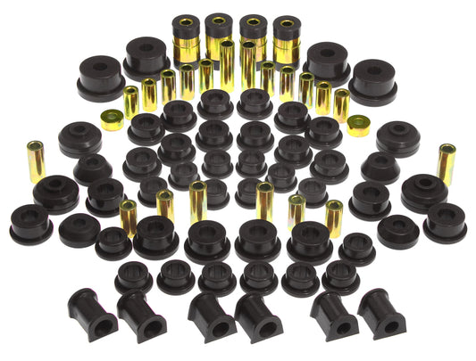 Prothane 13-2001-BL 95-99 Mitsubishi Eclipse Total Kit - Black