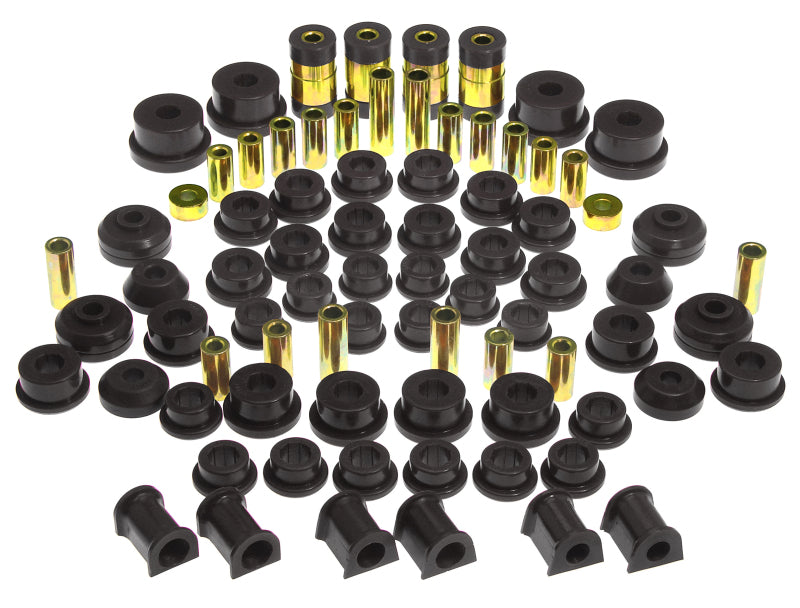 Prothane 13-2001-BL 95-99 Mitsubishi Eclipse Total Kit - Black