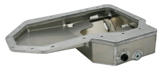 Moroso 20969 Mitsubishi Evo 10 (w/Factory AC) Road Race Baffled Extra Capacity Aluminum Oil Pan