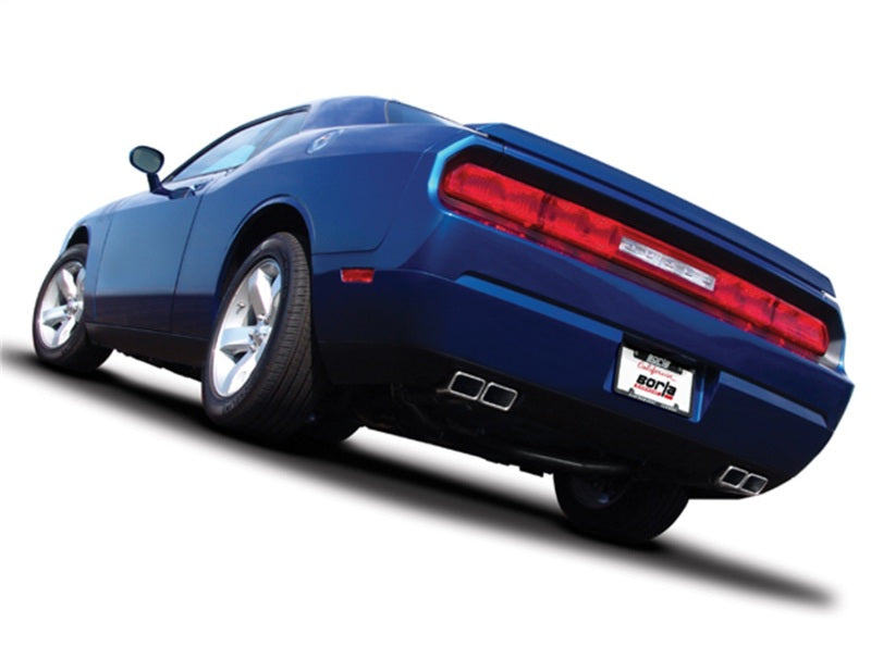 Borla 140707 09-14 Dodge Challenger R/T 5.7L RWD 2Dr. Dual Rctgl. Angle S-Type CB Exhaust - Rear Split Exit