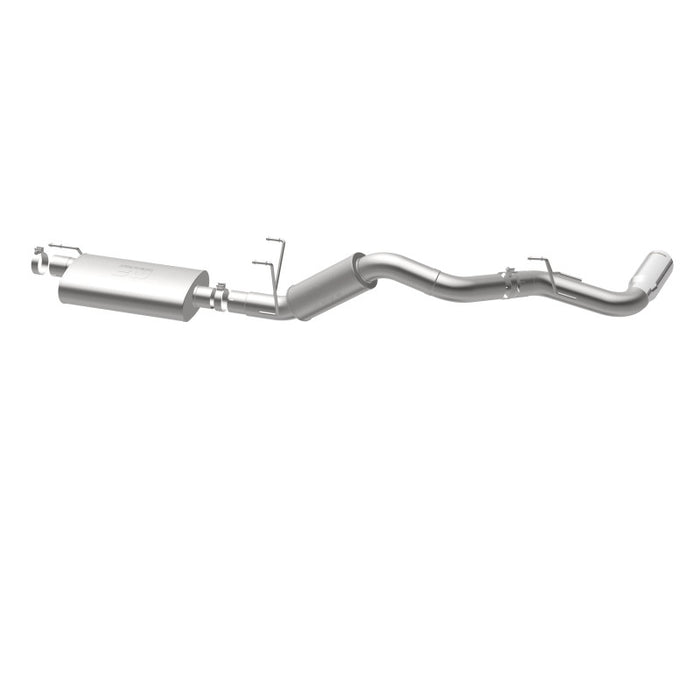 Magnaflow 19200 MagnaFlow Cat-Back, SS, 4in, Single Pass Side Rear Exit 5in Tip 14-15 RAM 2500 6.4L V8 CC LB/MC SB