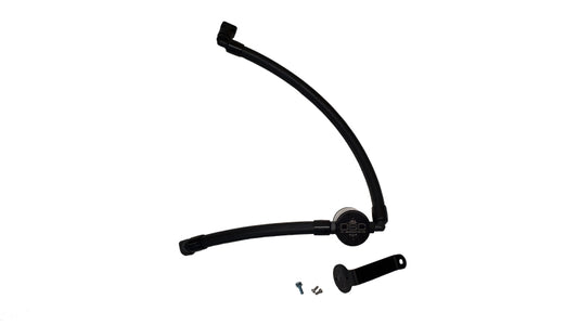 J&L 3073P-B 2021-2025 Ford Bronco 2.7L 3.0 Oil Separator Passenger Side- Black