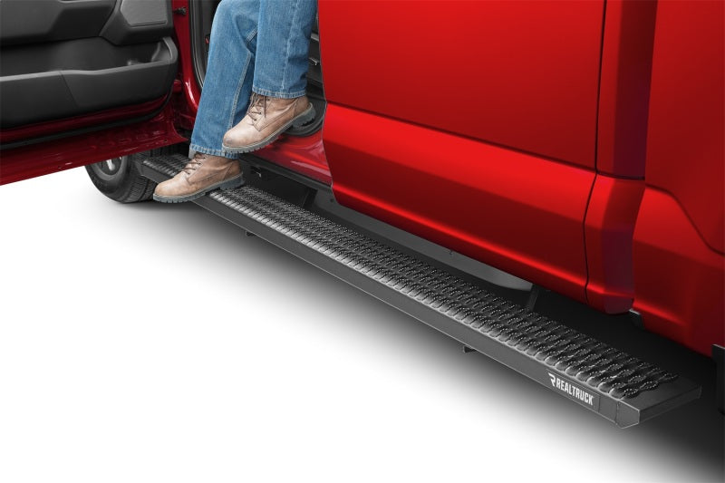 N-Fab GFF15CC-TX Growler Fleet 15-19 Ford F-150 / 17-19 F-250/F-350 Crew Cab - Cab Length - Tex. Black