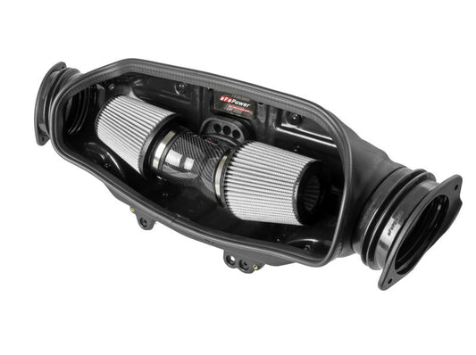 aFe 57-10013D 2020 Corvette C8 Track Series Carbon Fiber Cold Air Intake System With Pro DRY S Filters