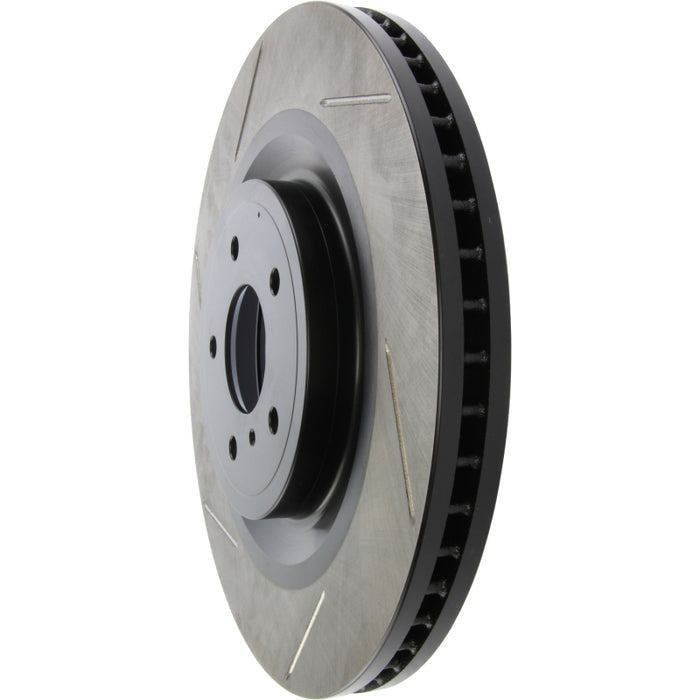 Stoptech 126.42100SR StopTech Power Slot Nissan 370z / Infiniti G37 SportStop Slotted Front Right Rotor