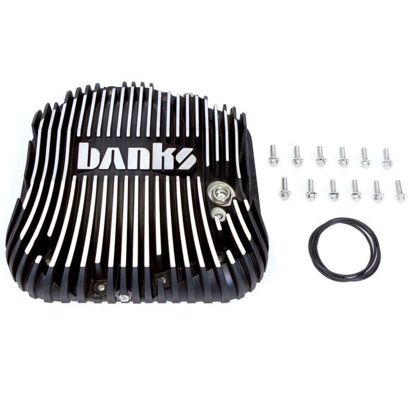 Banks Power 19252 85-19 Ford F250/ F350 10.25in 12 Bolt Black Milled Differential Cover Kit