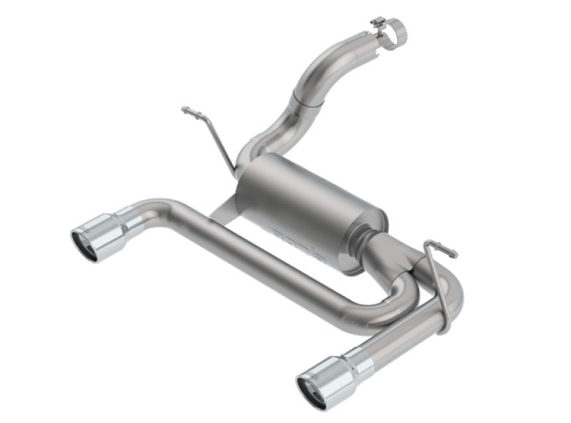 Borla 11957 2018 Jeep Wrangler JL/JLU 3.6L 2DR/4DR ATAK SS Axle Back Exhaust w/3.5in Tips