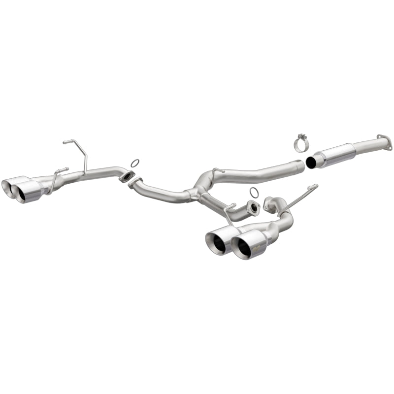Magnaflow 19361 MagnaFlow SYS Cat-Back 15-17 Subaru WRX Sti 2.5L Polished 3in Tips
