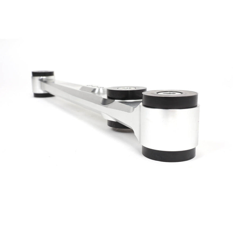 BLOX Racing BXSS-21204-RAW-V2 V2 Billet Rear Lower Control Arms Poly Bushings 96-00 Honda Civic - Raw