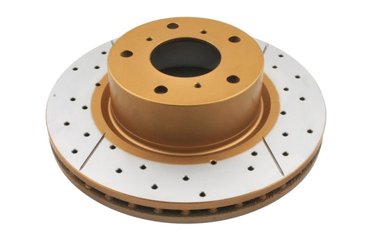 DBA DBA040X 04 Pontiac GTO Front Drilled & Slotted Street Series Rotor