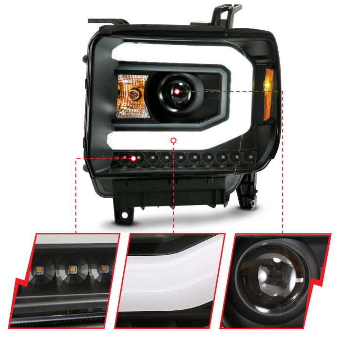 ANZO 111487 ANZ LED/Projector Headlights