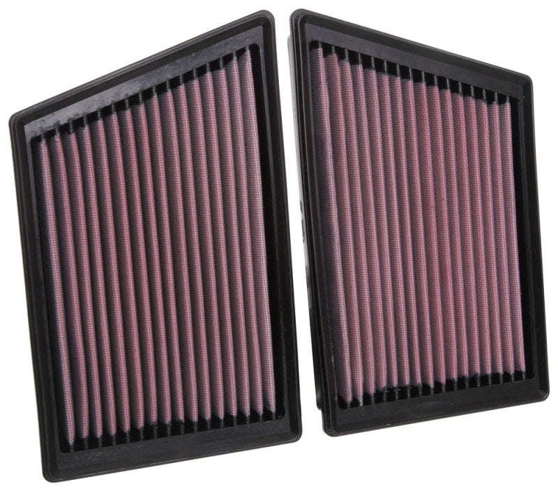 K&N Engineering 33-3153 K&N 19 Porsche 911 3.0L H6 F/I Drop In Replacement Air Filter