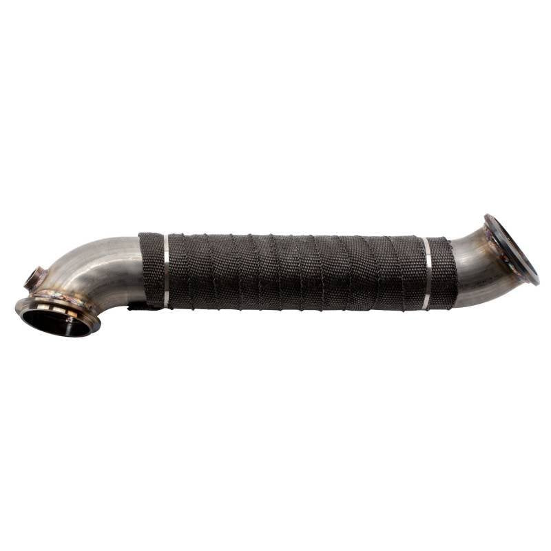 Wehrli WCF100704 11-15 Chevrolet 6.6L LML Duramax 3in Stainless Down Pipe (V-Band Style)