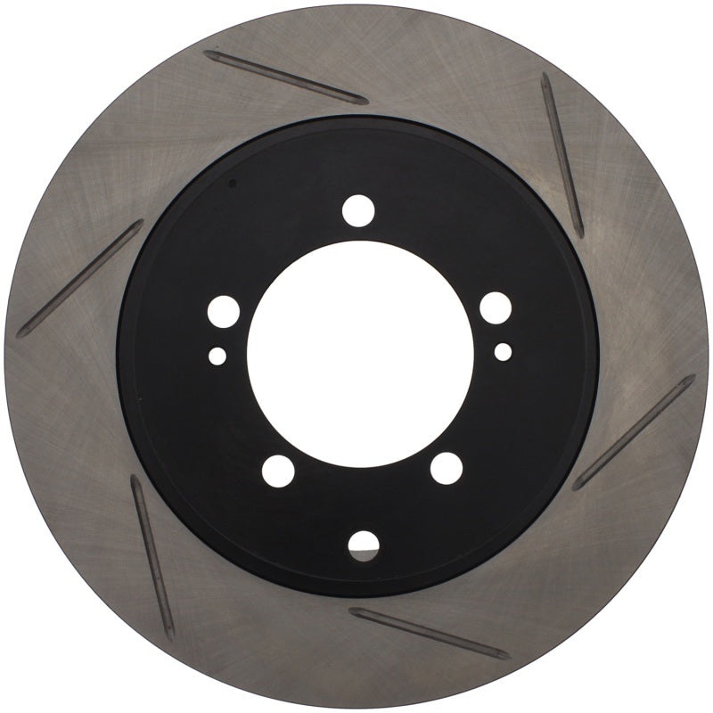 Stoptech 126.46065SR StopTech Power Slot 03-06 Evo 8 & 9 Slotted Right Rear Rotor